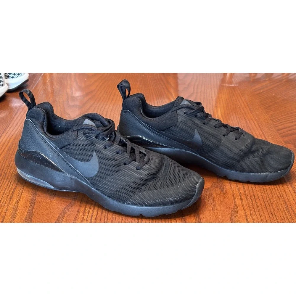 Nike Air Max Siren Women Black Sz 8.5 Running Shoes Training‎ Comfort